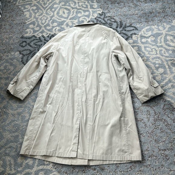 Vintage Men’s London Fog Trench Coat Tan 18 - Picture 9 of 9
